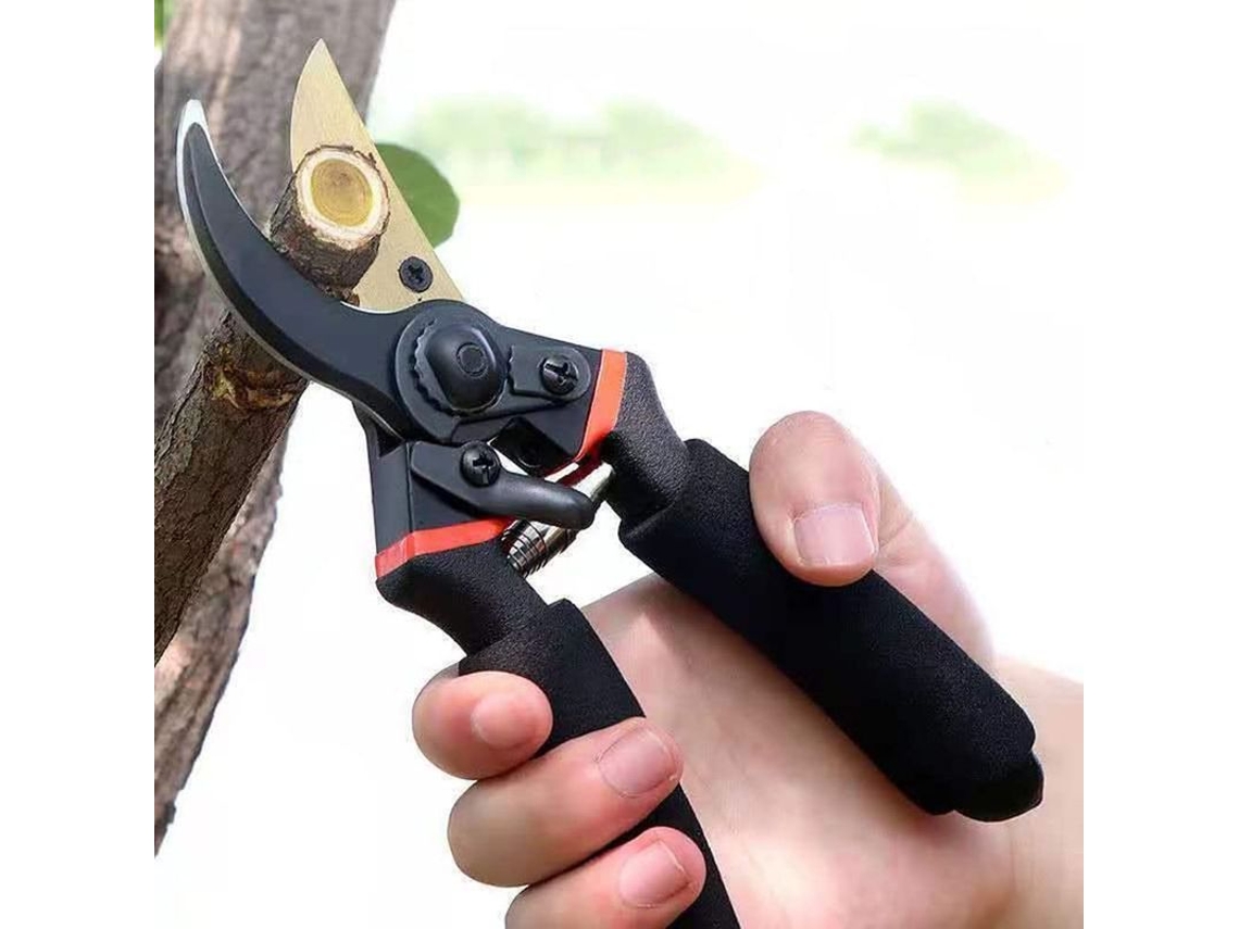 2026-tijeras De Jardín Para Podar Plantas, Cortador Manual De Horticultura Con Mango Antideslizante, Acero Manganeso, 20cm, Corte Hasta 25mm