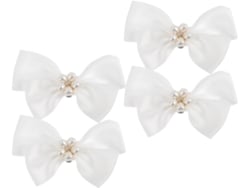2 Pares De Presilhas Decorativas De Laço Para Sapatos Femininos, Enfeites Para Casamento.