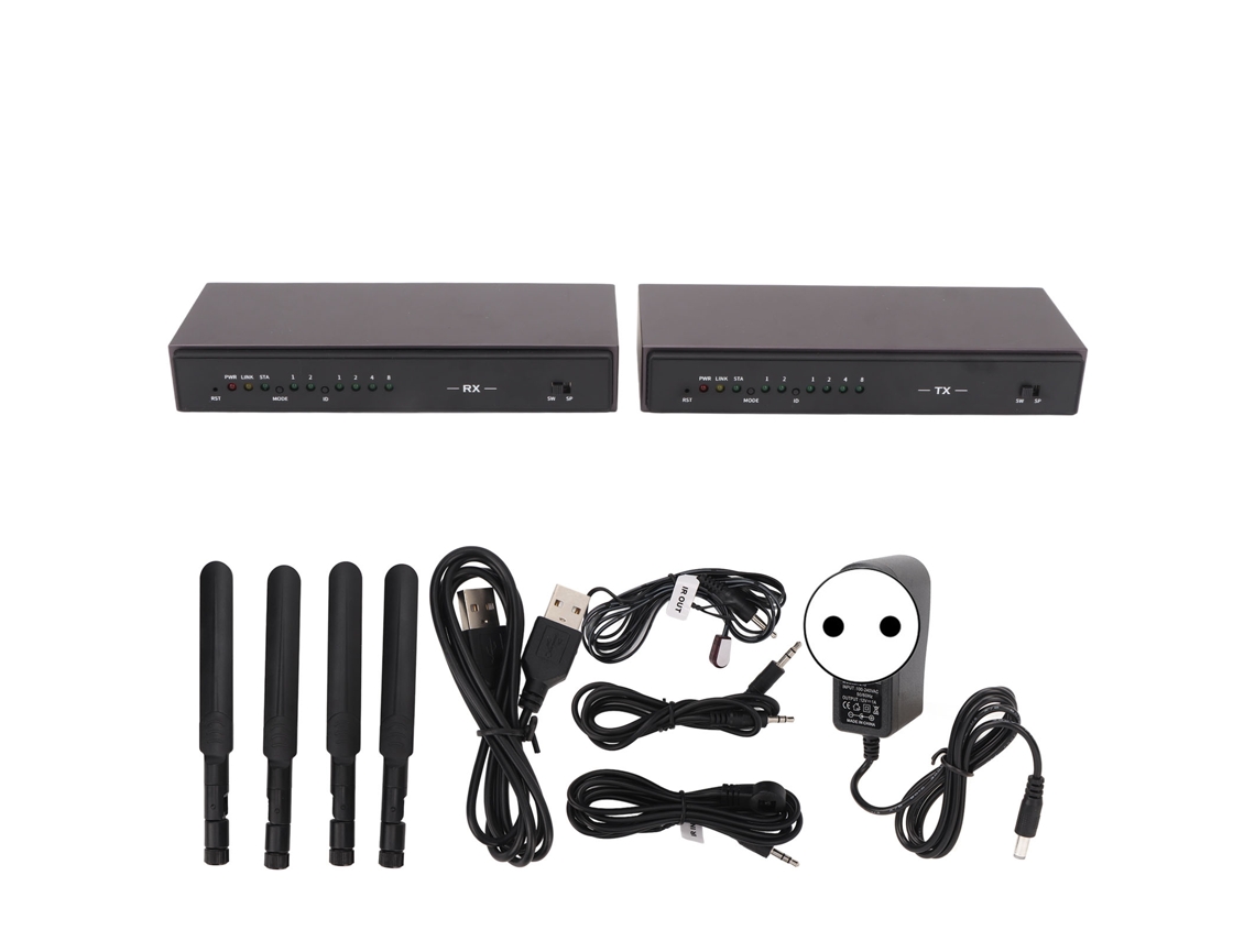 Transmisor Y Receptor De Interfaz Multimedia Hd Inalámbrica, 1080p, 60 Hz, 200 M De Distancia, Miniproyector Hd, Extensor De 100 A 240 V, Enchufe De