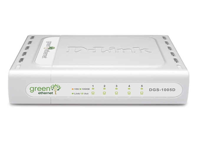 Switch D-LINK 5-Port 10/100/1000 Desktop Switch