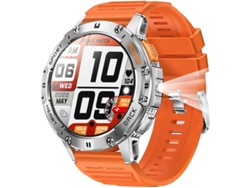 Reloj Inteligente Militar Para Hombres Atender/hacer Llamadas Con Linterna Led 1.43 Amoled Hd Reloj Deportivo Impermeable Yizhood