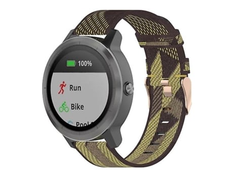 Correa Smartwatch Para Garmin Venu, Vivomove 3, Vivoactive 3, Forerunner 245/645 Amarilla VENISYMLIS