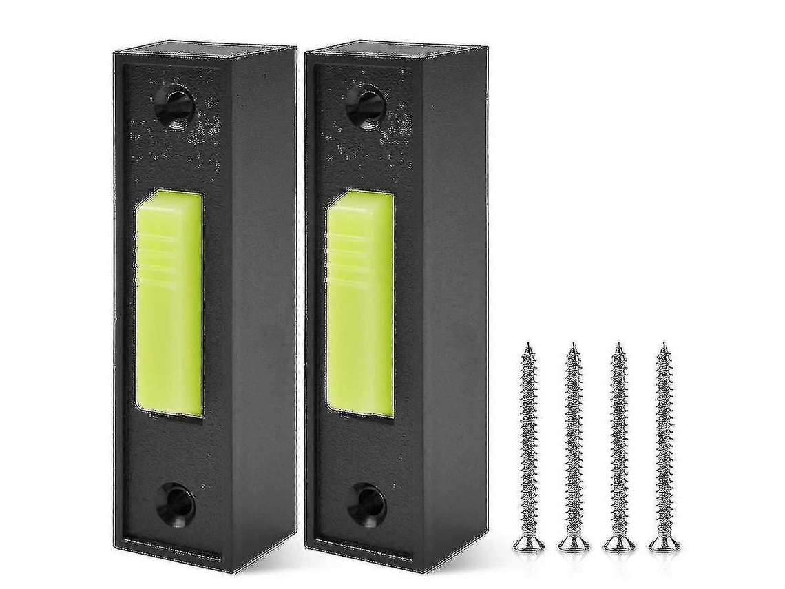 Interruptor universal para apertura de puerta de garaje 41a4166, botón negro iluminado para montaje en pared TAISHENGDA