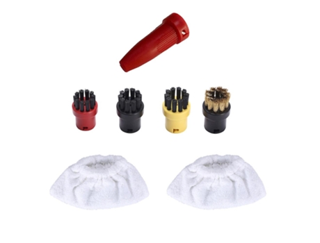 Cabeça de bico de aspersão e esfregão para karcher sc1 sc2 sc3 sc4 redondo grande