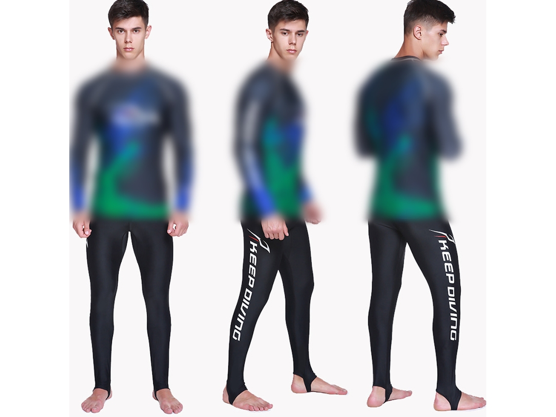 Traje De Neopreno Largo Para Buceo Con Protección Solar Para Hombres Y Mujeres, Tipo Mallas De Surf.