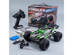 Juguete Teledirigido New 1:16 Scale LargeCar Boy 2.4G 4WD Off-Road Monster Truck (Verde)