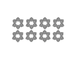 Juego de 48 bolas/prismas de cristal para colgar en vidrieras y crear colgantes coloridos. Dimensiones: 20 mm.