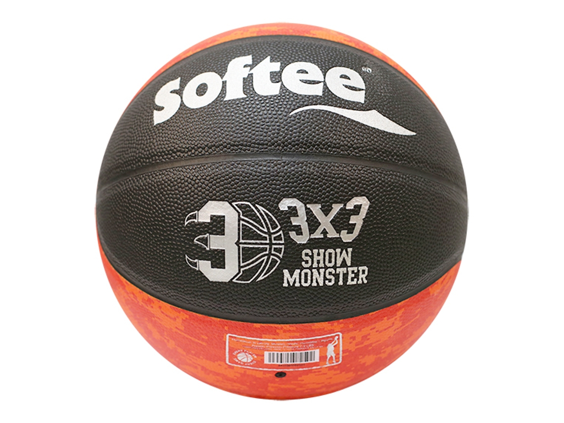 Balón baloncesto softee cuero monster 3x3