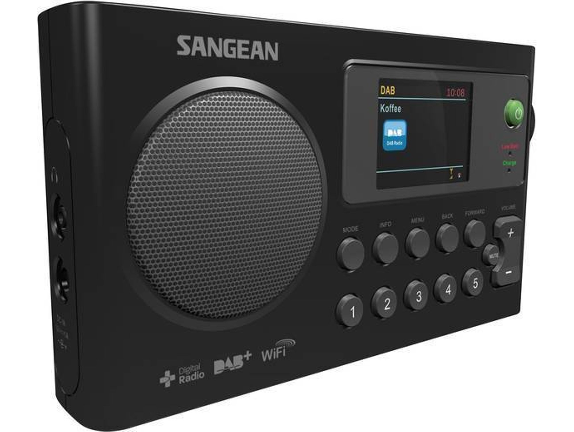 Radio de mesa SANGEAN WFR-27C DAB+ (Negro - Digital - DAB+/FM)