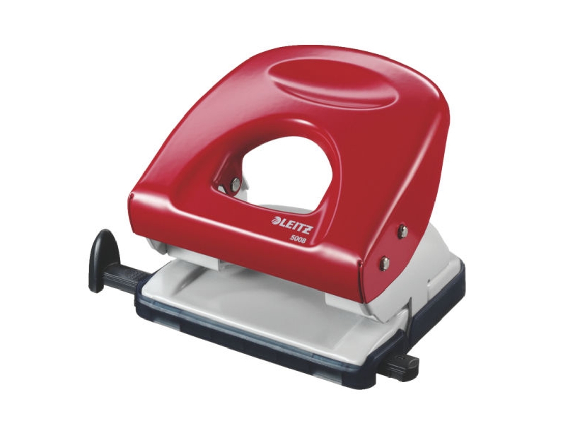 Perforador RAPID Leitz NeXXt Style Metal (Rojo)