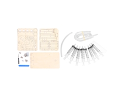 Kit De Juguete De Brazo Robótico Hidráulico Para Armar, Modelo Mecánico De Madera Para La Enseñanza.