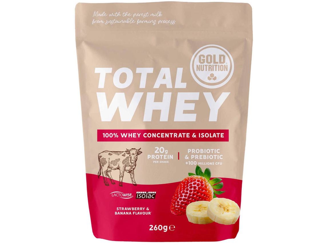 Total Whey Fresa Plátano