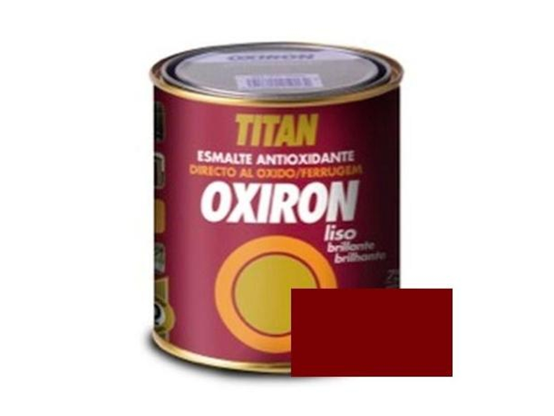 Esmalte oxiron liso burdeos 375ml