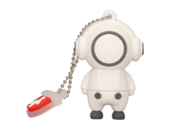 Memoria USB LAXISCREED de 32 GB blanca para músicos