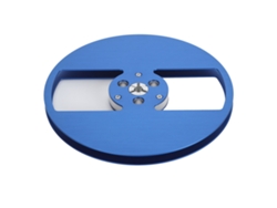 Bobina Vazia De Fita De Som 7 Polegadas 1/4 Com 2 Buracos Para Máquina De Bobina Aberta Universal Azul