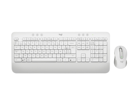 Teclado LOGITECH Signature Mk650 Combo For Business (Inalámbrico - Francés - Branco) + Ratón