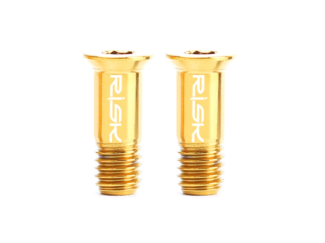 2 Tornillos De Aleación De Titanio Para Desviador Trasero De Rueda, M5x14,2 Mm, Para Bicicleta