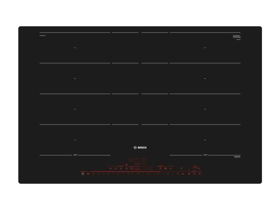 Serie 8 PXY801DW4E hobs Negro Integrado Con placa de inducción 4 zona(s) BOSCH