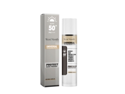 Protector solar facial SPF 50, incoloro