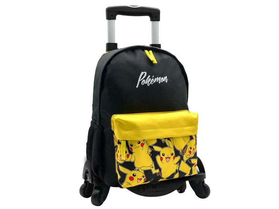 Mochila Escolar con Ruedas POKÉMON Pikachu 42 x 31 x 13,5 cm