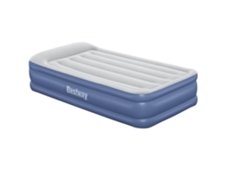Colchón Hinchable BESTWAY Tritech 1 persona Azul y Gris (191x97x46 cm - Vinilo)