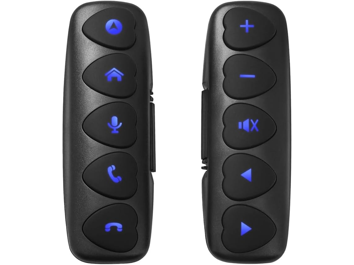 Mando A Distancia Bluetooth Multifunción De 10 Botones Para Volante Con Cable, Radio De Coche Android Y Sistema Multimedia Dvd.