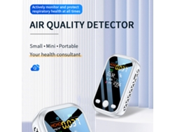 Detector De Calidad Del Aire Hogar 5en1 Co2 Hcho Tvoc Temp Humedad 240*280