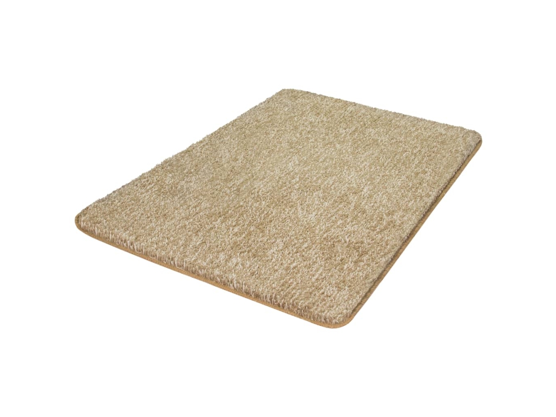 Kleine Wolke Alfombra para baño gris taupe 60x90 cm