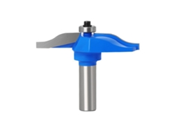 2026velora-broca Router Roman Ogee Con Mango 1/2 Carburo Habilidad Resistente Al Calor Azul Para Trabajo De Madera