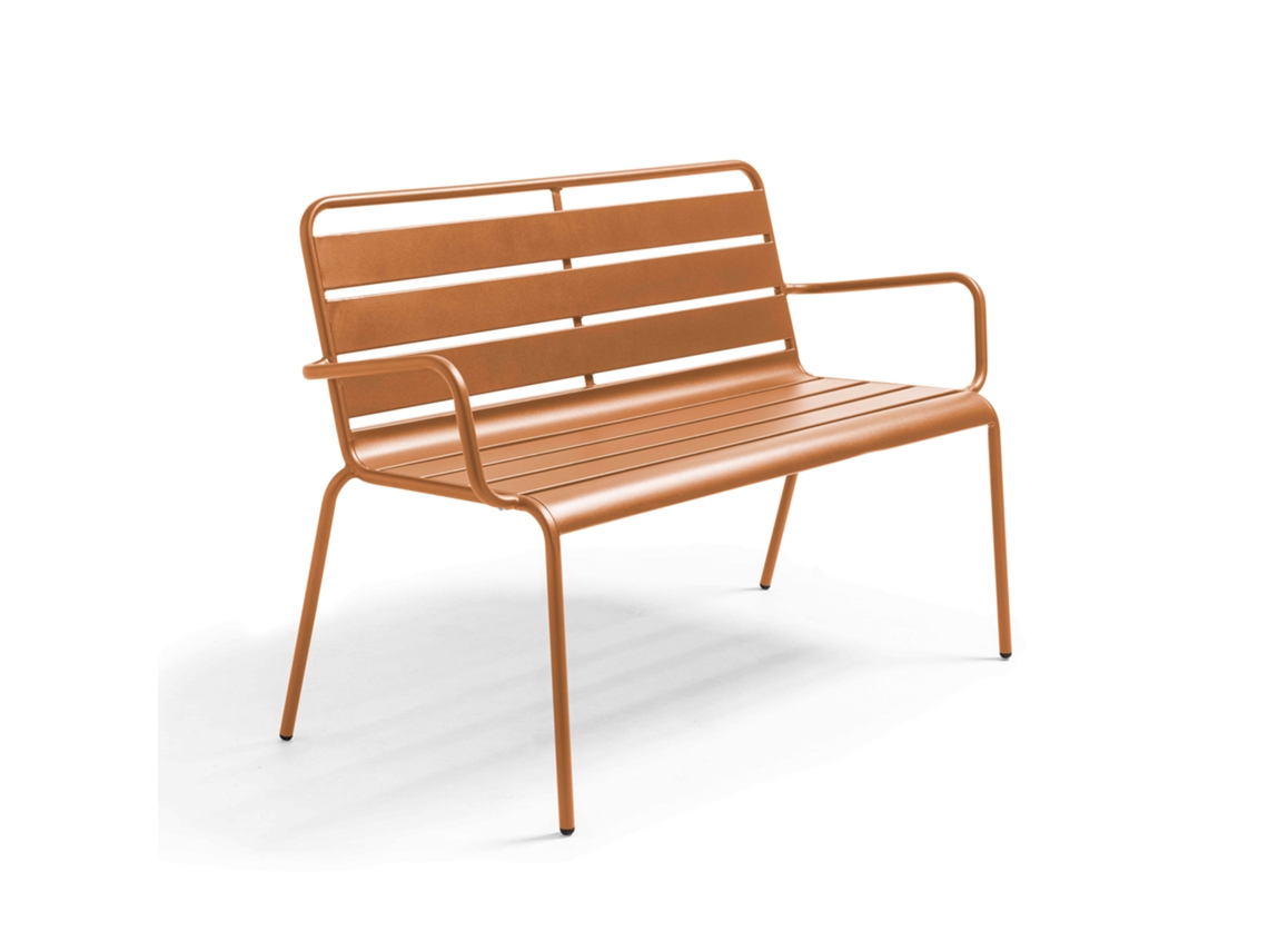Banco De Jardin En Metal Oviala