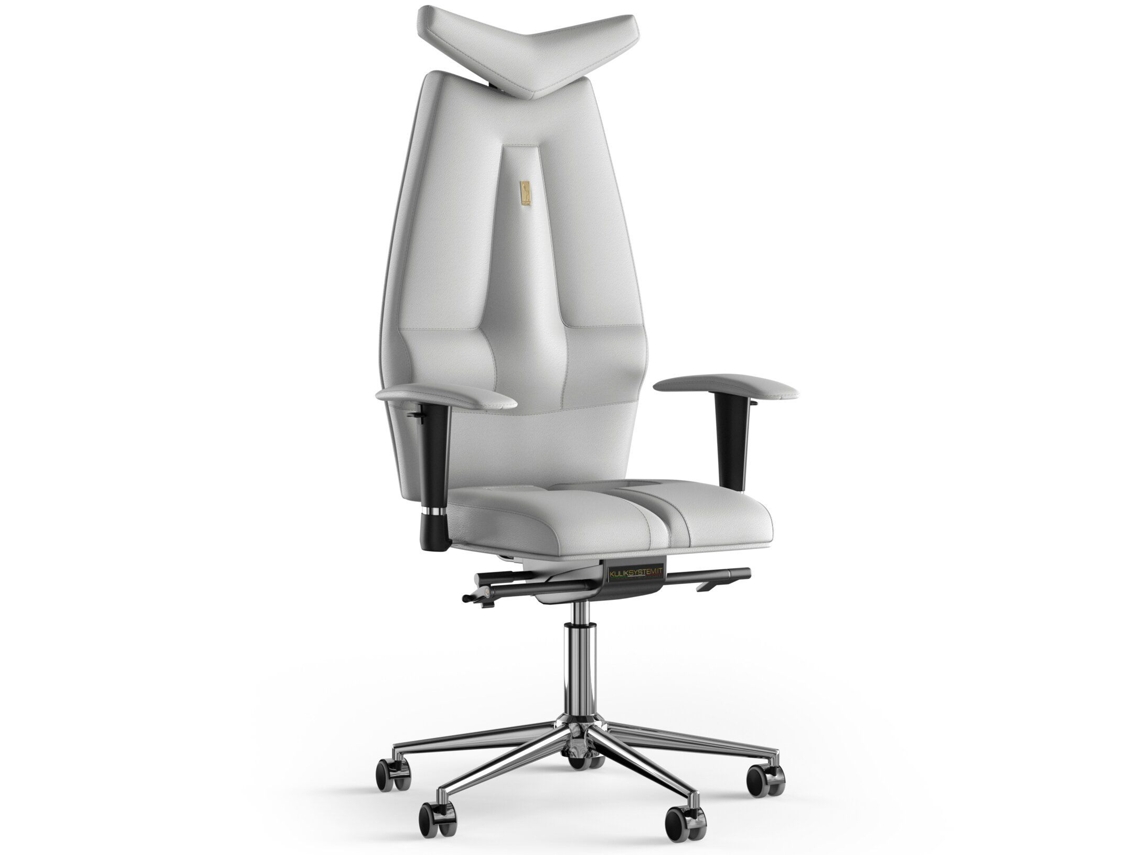 Silla de Oficina KULIK Jet Cuero (Branco -130x50x50cm)