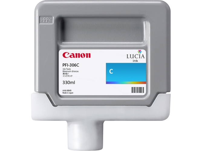 Tinta Original CANON PFI-306 C Cian