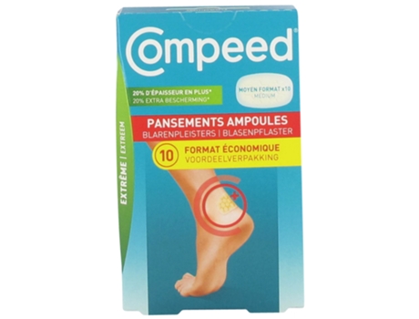 Curativo para Ampollas Medianas Extreme Size 10 COMPEED