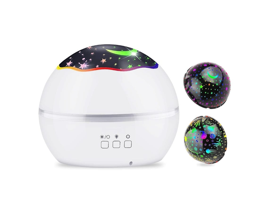 Proyector De Cielo Estrellado Led, Lámpara Ambiental Con Ondas Y Luz De Estrellas Para Decoración De Videojuegos.