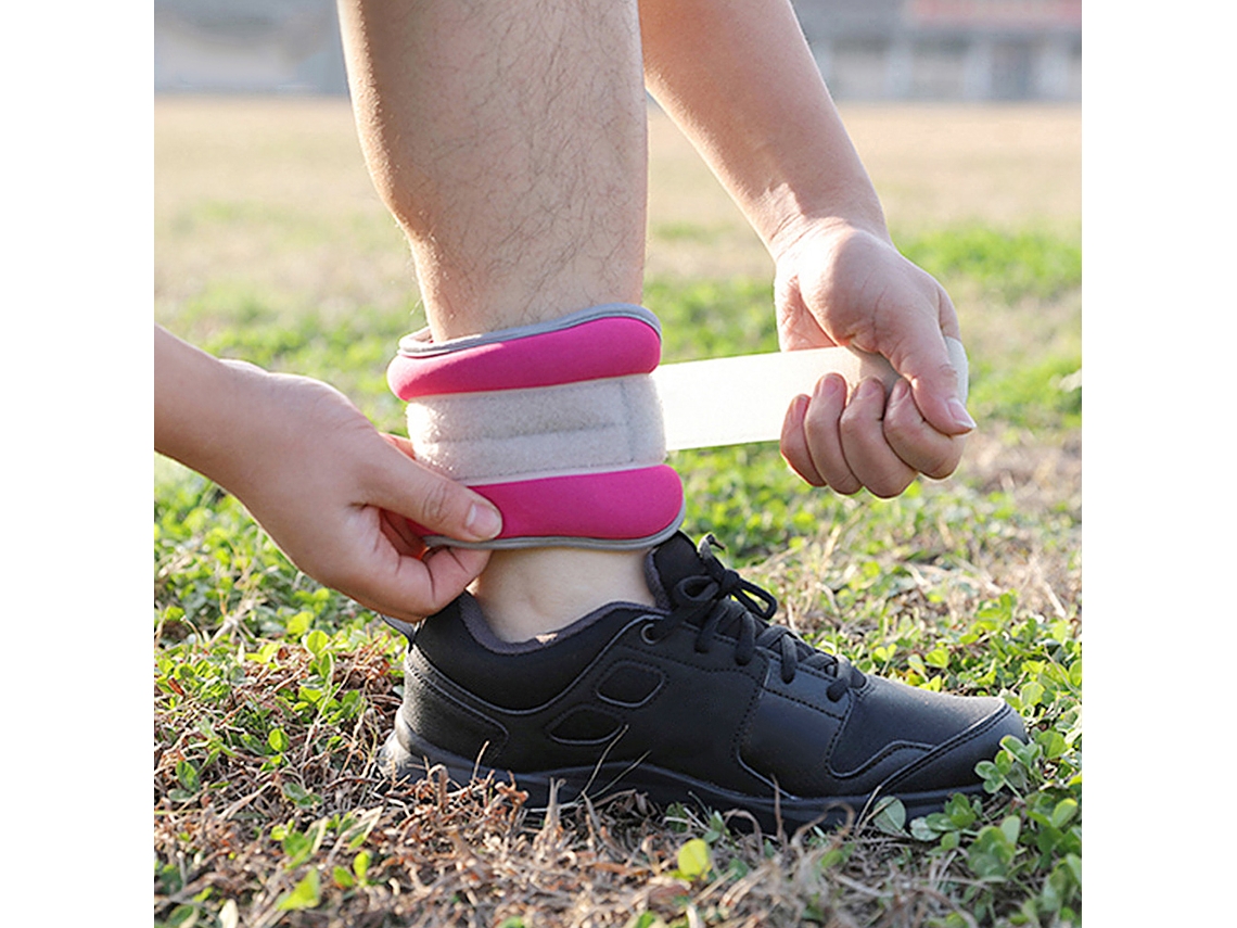 Omni-faja De Pesos De Tobillo De Neopreno Para Fitness, Corrida, Caminhada, Aeróbicos E Exercícios Na Academia