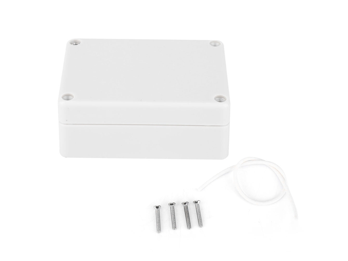 Caja De Empalme Exterior Impermeable Abs Ip65 84x59x33mm, Estuche De Alimentación Eléctrica Segura