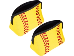 Nécessaire De Mujer Para Béisbol Maquillaje Cremallera Viaje Equipo Neopreno (10.24x5.12x3.71polegadas)