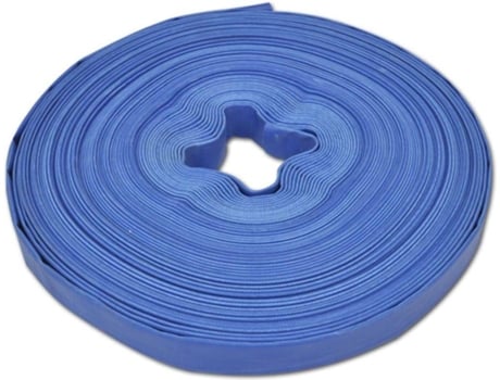 vidaXL Manguera plana de agua 50 m 1" PVC