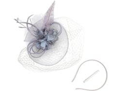 Tiara de estilo medieval de los años 20 con plumas y flores para mujer, cosplay y actuaciones. SFUSHOS