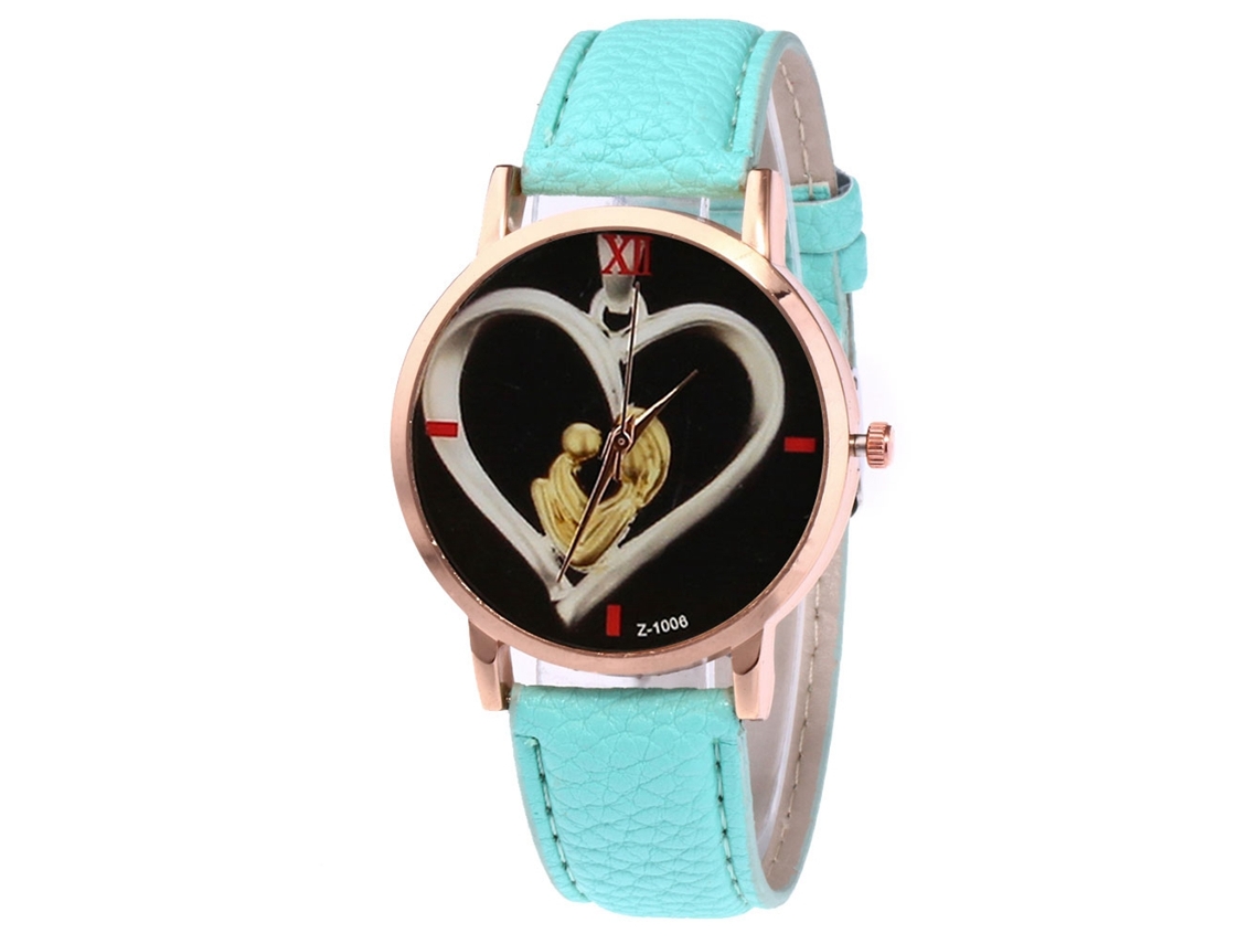 Reloj Analógico De Cuarzo Fashion Para Hombres Y Mujeres Estudiantes Ocio Menthe