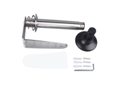Soporte de acero inoxidable para papel de cocina - No requiere taladrar