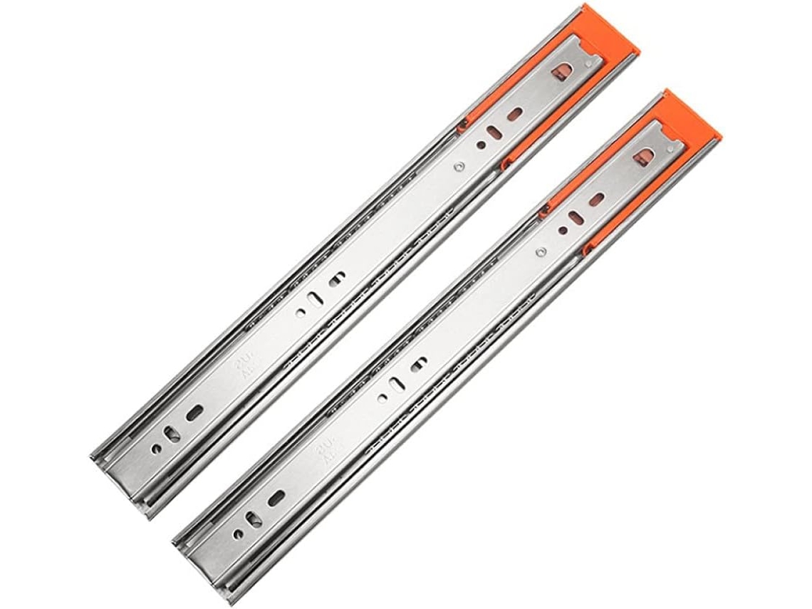 10-22 45 Mm Acero Inoxidable 12 30 Pulgadas Riel De Guía Para Cajón Reforzado