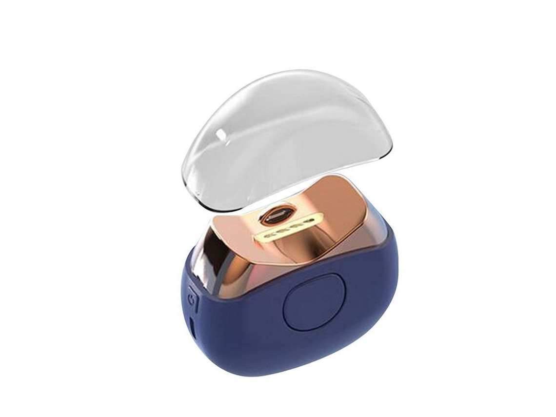 Cortauñas Eléctrico Con Cuchilla De Lijado, 2 Velocidades Ajustables, Estilo Mini Laptop, Para Mujeres, Hombres, Personas Mayores Y Niños - Azul
