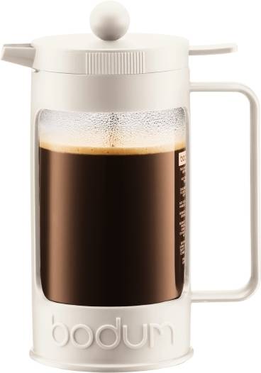 Bodum Cafetera Émbolo blanco crema 8 tazas 11376913 1.0l