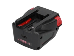 Adaptador Convertidor De Batería De Iones De Litio Milwaukee M18 A Batería Milwaukee V18 De 18 V Con Puerto Usb