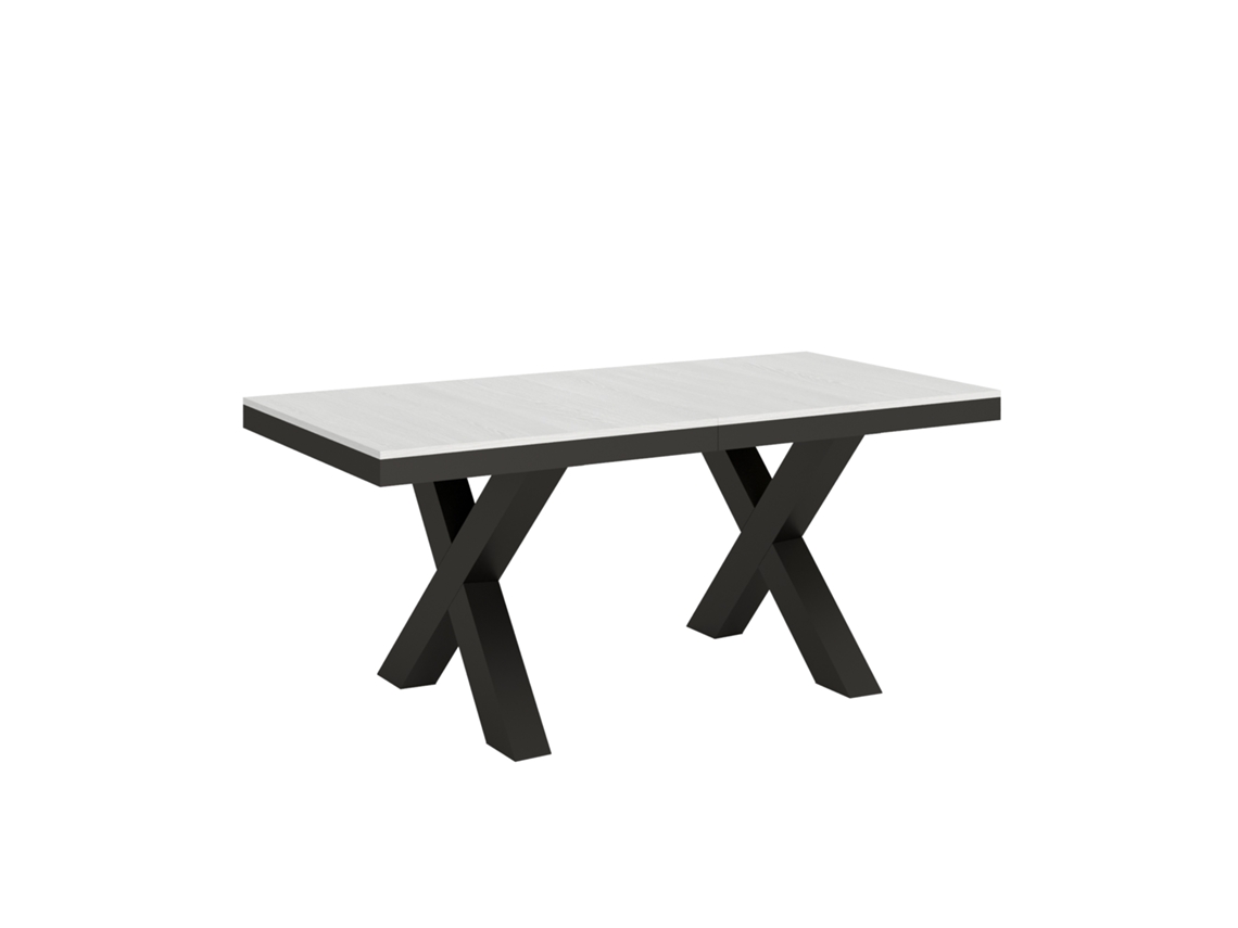 Mesa de Comedor ITAMOBY Traffic Evolution (90x180/440 - Paneles de Melamina - Fresno Blanco)