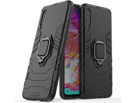 Carcasa Samsung Galaxy A70 G4M Protección Militar Magnética Negro