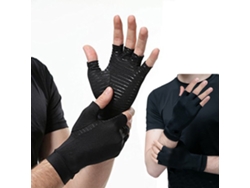 Guantes De Cobre Para Artritis Con Compresión Sin Dedos Para Deportes Y Alivio Del Dolor