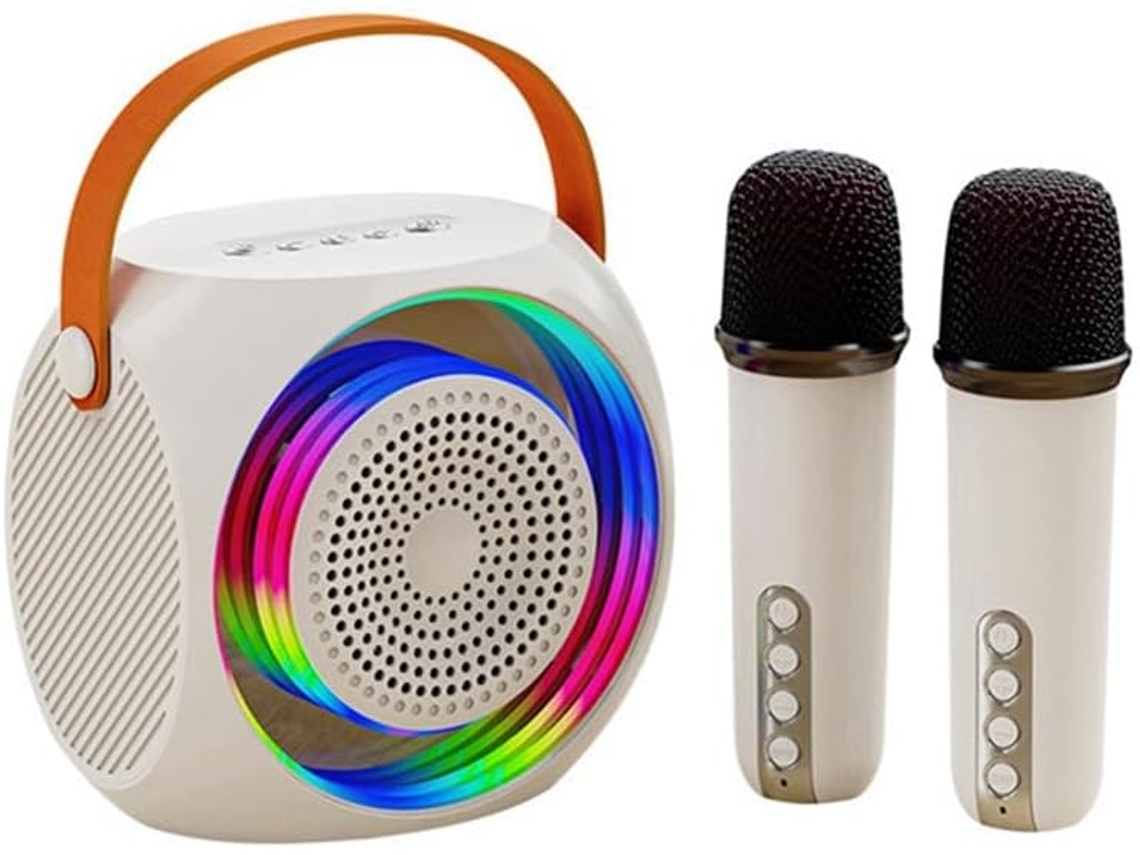 Altavoz De Karaoke Bluetooth De Metal + Regalos Para Fiestas De Cumpleaños