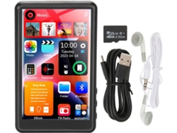 Reproductor MP3/MP4 Bluetooth YIZHOOD X20 4.0Inch 16G memoria integrada (32G TF - Negro)